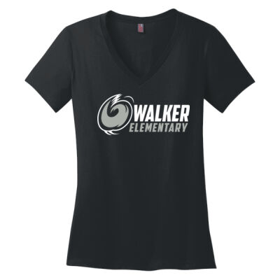 Walker PTA - Women's Cotton V Neck Tee  Thumbnail