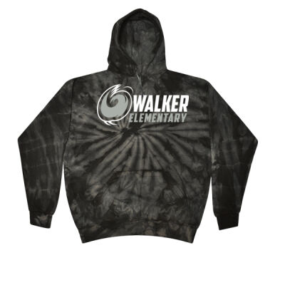Walker PTA - Youth 8.5 oz. Tie-Dyed Pullover Hooded Sweatshirt Thumbnail